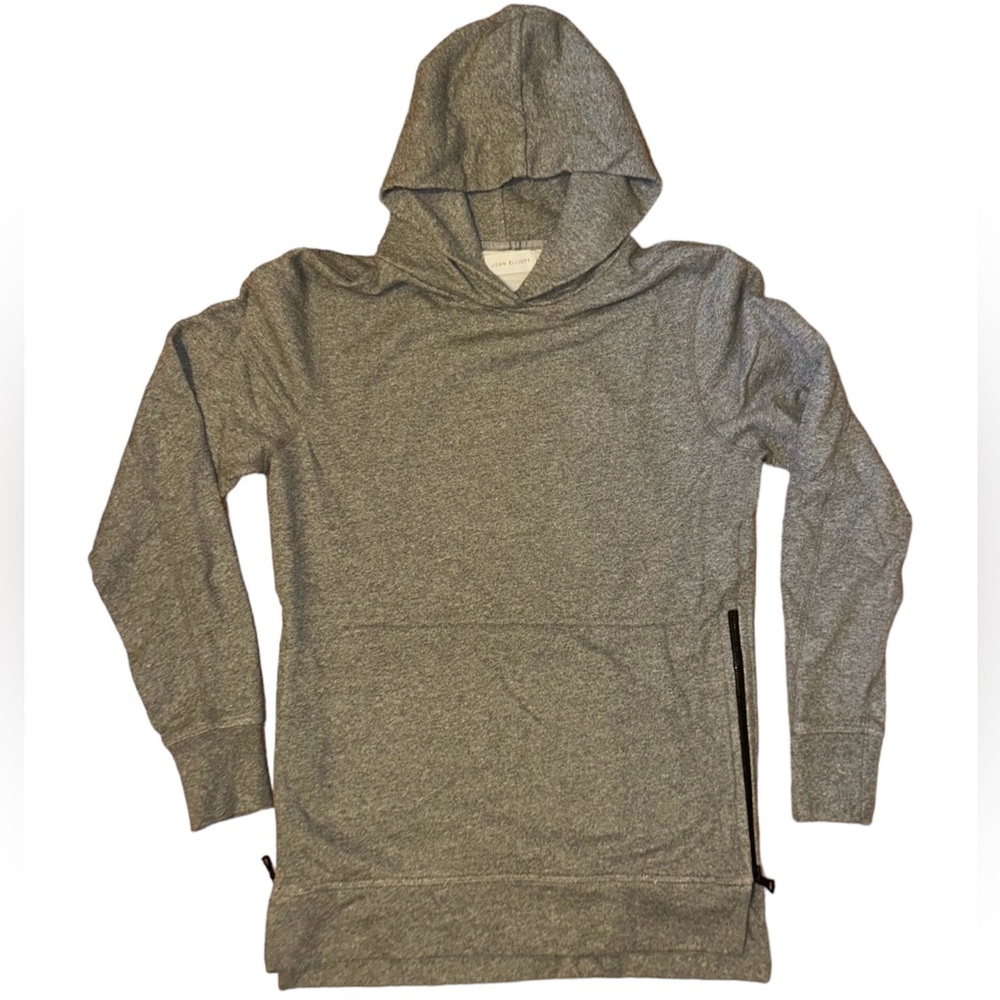 John Elliot Men’s Hooded Villain Pull Over Hoodie Dark Gray Size 1 / Small